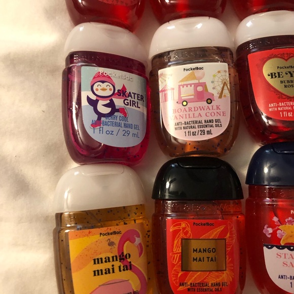 NWT ( 20) Pc Bath & Body Hand Gel Sanitizers - Picture 2 of 7